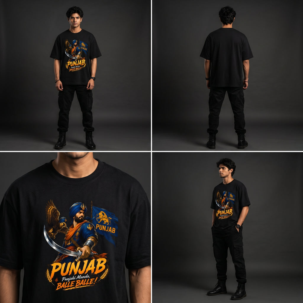 State Senshi: Punjab Warrior Tee 🦅