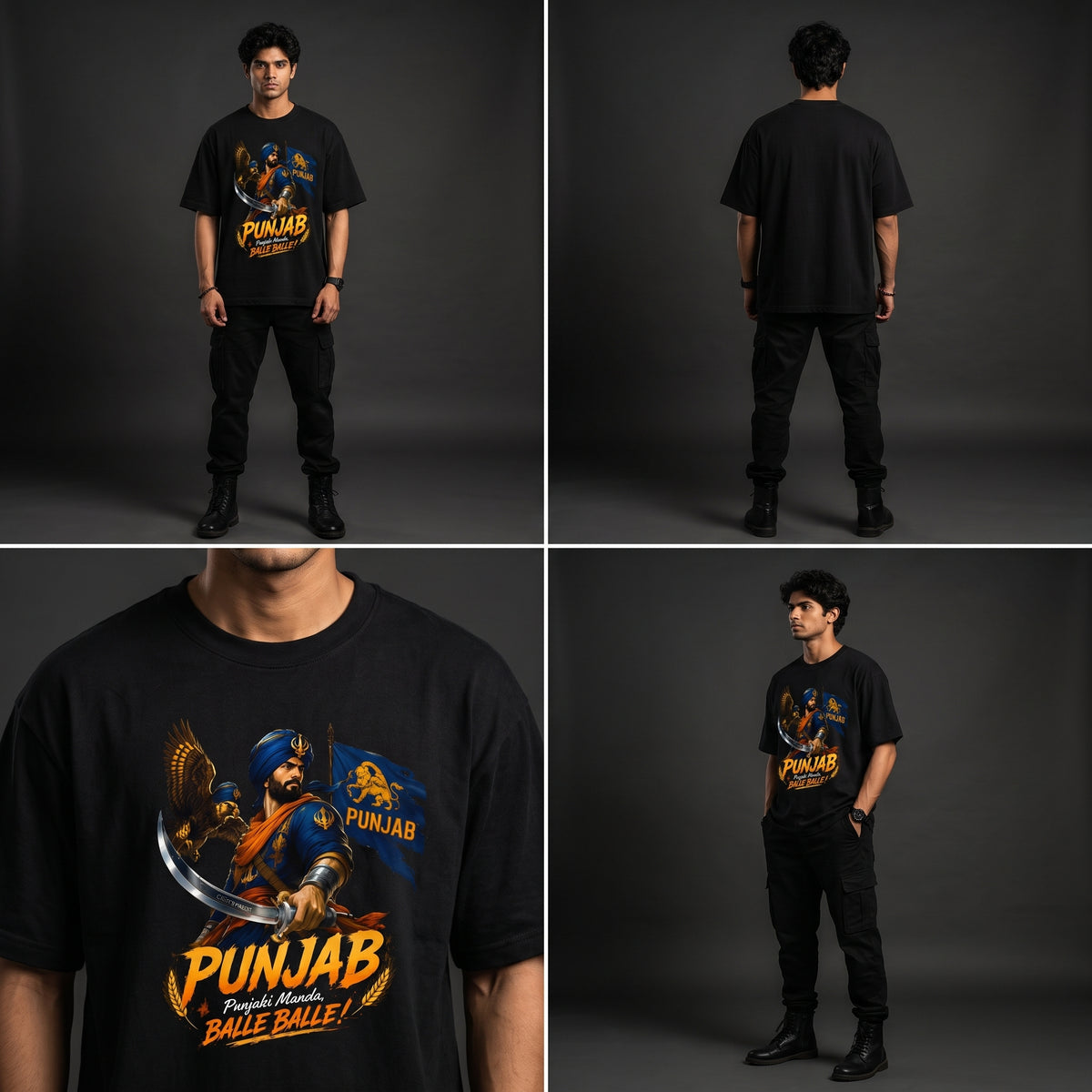 State Senshi: Punjab Warrior Tee 🦅